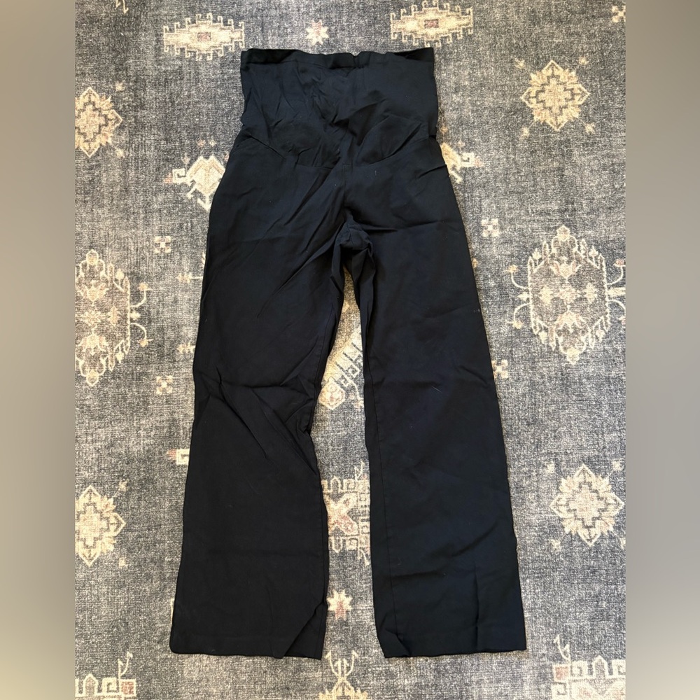 Motherhood Maternity Black Wide Leg Pants